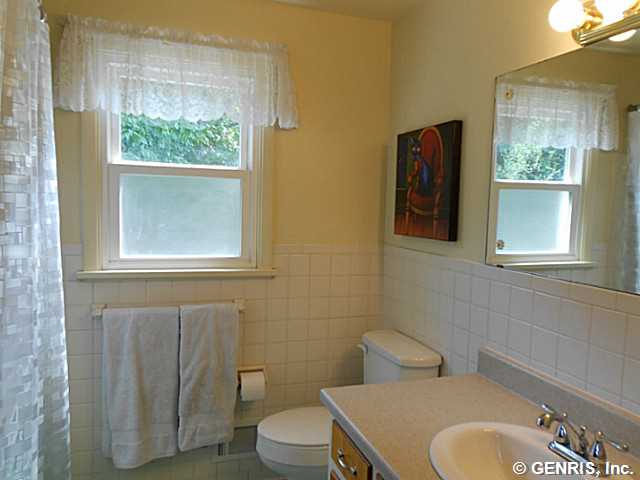 560 Helendale Road Irondequoit, NY 14609 - Photo 17 of 19 Bathroom. The second floor bath has a sizable vani