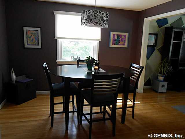 560 Helendale Road Irondequoit, NY 14609 - Photo 4 of 19 Dining Room. The dining room has hardwood floors a