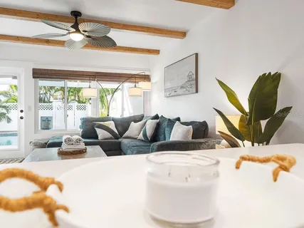 a living room with a couch