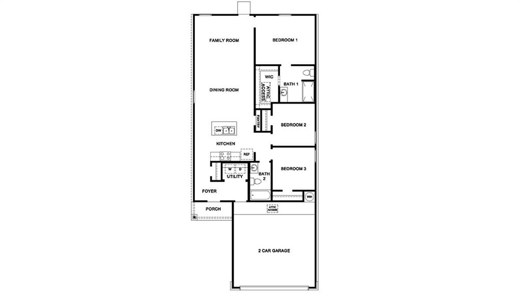 3319 Twilight Trail Forney, TX 75126 - Photo 33 of 33 Floor plan