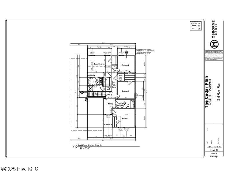 2220 McNair Road Tarboro, NC 27886 - Photo 33 of 33 Second Floor Plan
