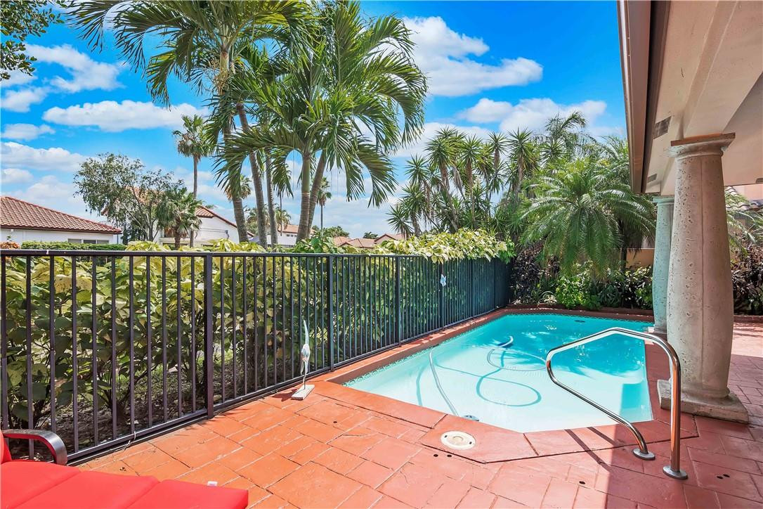 6396 Via Rosa Boca Raton, FL 33433 - Photo 26 of 30 a view of swimming pool from a balcony