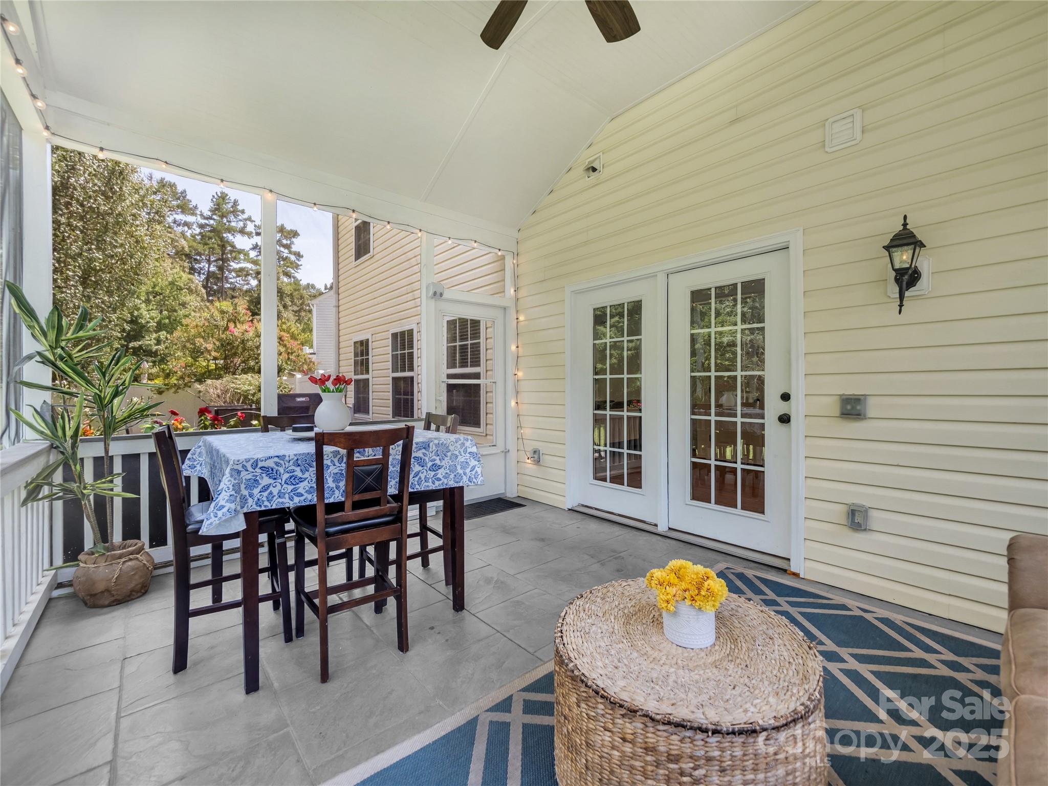 4113 Edgeview Drive Indian Trail, NC 28079 - Photo 10 of 28 a view of a house with backyard and furniture