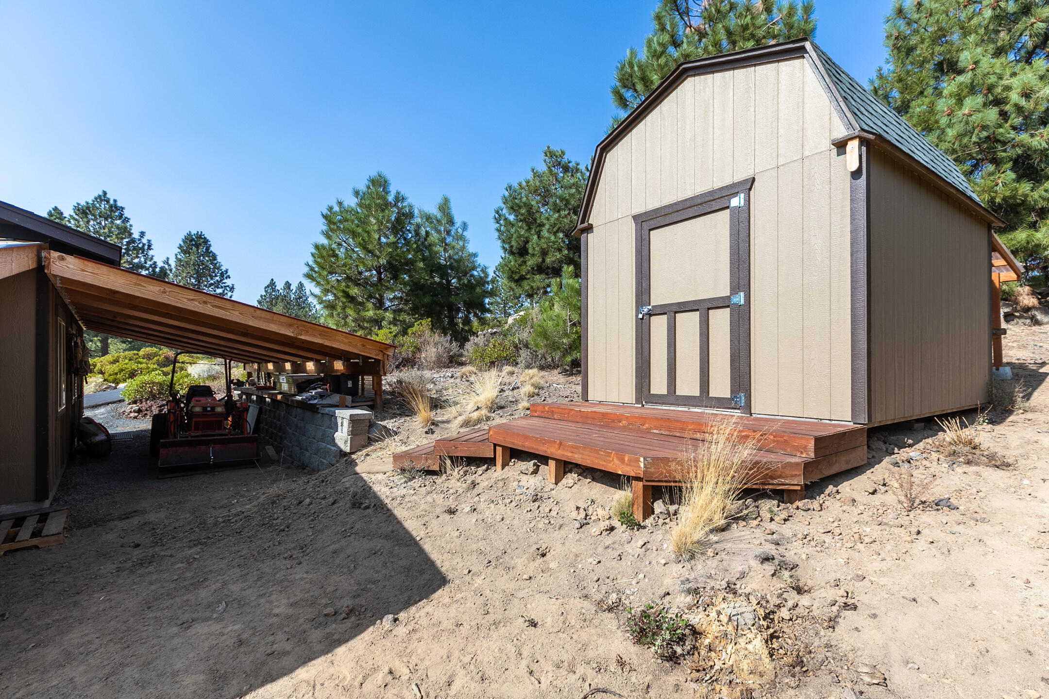 19088 Pumice Butte Road Bend, OR 97702 - Photo 33 of 39 Shed 10 X 12 by Shop