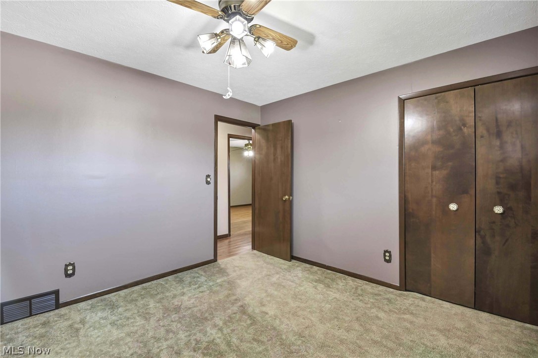 7350 Ames Road Parma, OH 44130 - Photo 27 of 50 View of third bedroom closet and entry