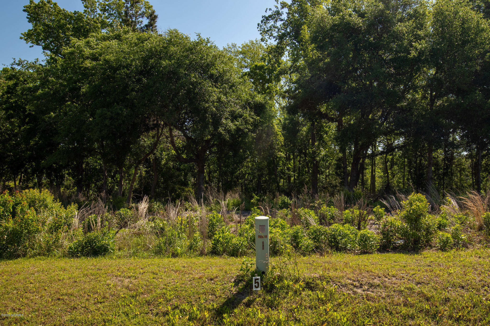 482 Vfw Road Cedar Point, NC 28584 - Photo 6 of 13 Lot 5 from Road