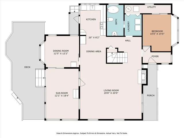 a view of a livingroom with furniture and hardwood floor