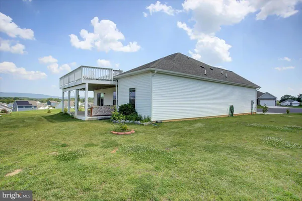 a view of a porch