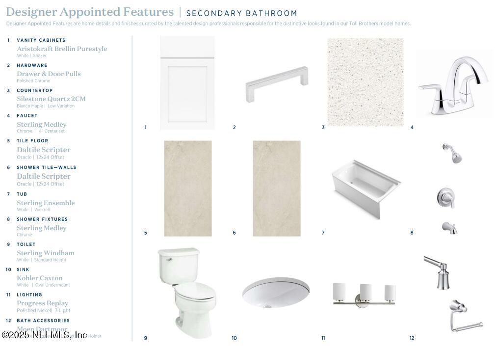 92 Bridgeton Street St. Johns, FL 32259 - Photo 26 of 28 a bathroom with a sink a toilet and mirror