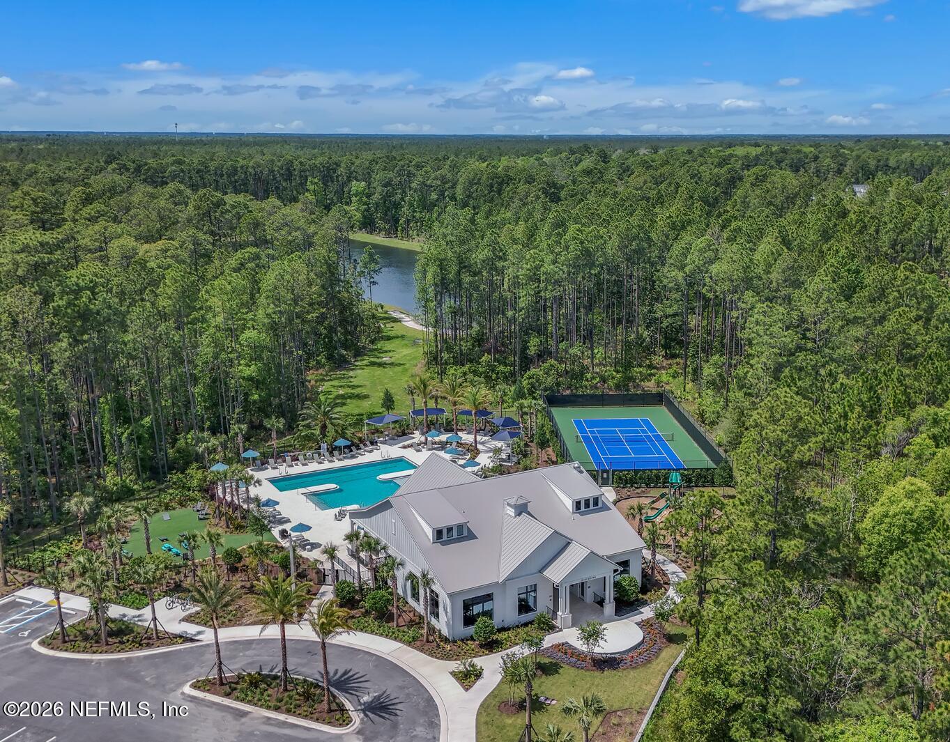 92 Bridgeton Street St. Johns, FL 32259 - Photo 4 of 28 a aerial view of a house with a yard