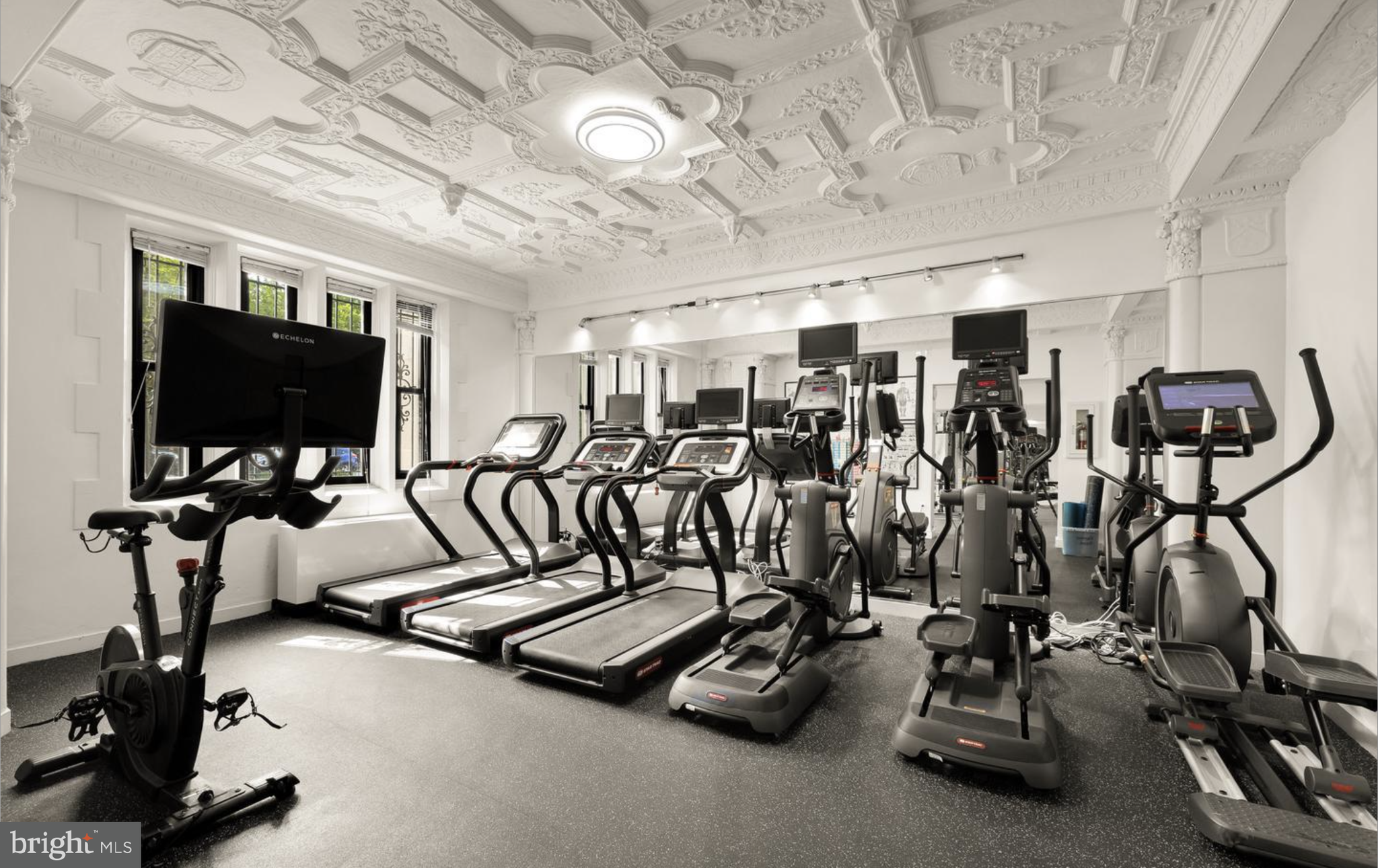 1701 16th Street Northwest, Unit 802 Washington, DC 20009 - Photo 23 of 33 a view of a room with gym equipment