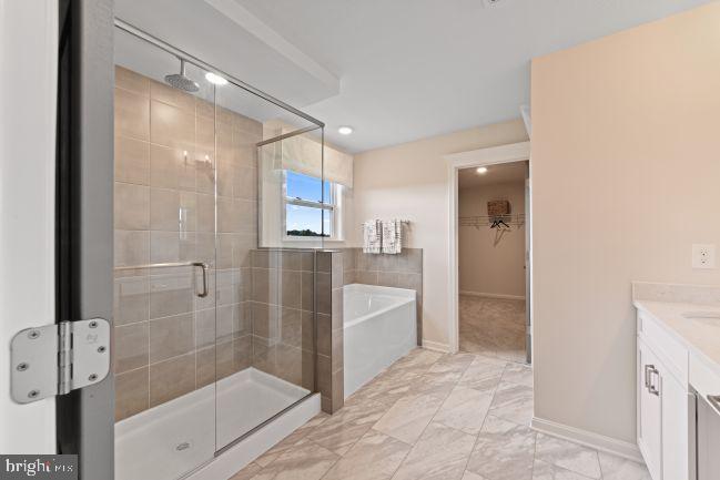 8 Regent Circle Hagerstown, MD 21742 - Photo 11 of 89 a bathroom with a bathtub and a shower
