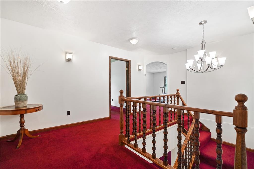 525 Georgetown Road Georgetown, PA 15043 - Photo 18 of 25 Wide hallways and staircase for accessibility.