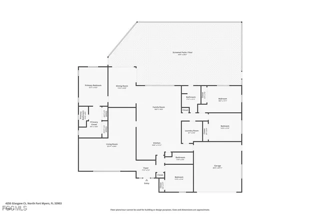 $499,999 | 4255 Glasgow Court, North Fort Myers, FL 33903