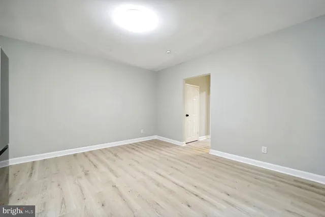 wooden floor in a room