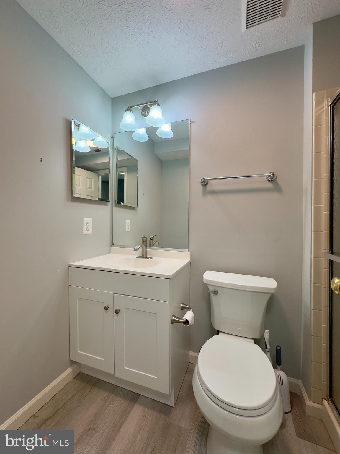 2209 Riding Crop Way Baltimore, MD 21244 - Photo 8 of 20 a bathroom with a toilet a sink and mirror