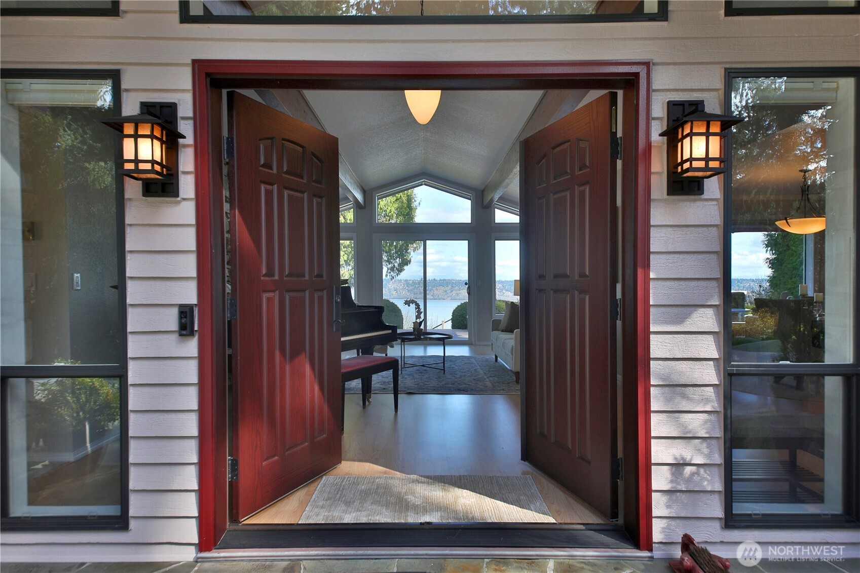 8111 Possession Ridge Lane Clinton, WA 98236 - Photo 13 of 37 a view of living room kitchen