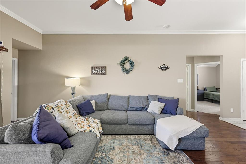 100 Turtle Dove Krum, TX 76249 - Photo 15 of 40 a living room with furniture