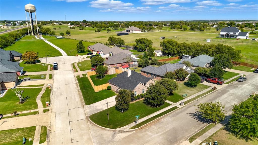 100 Turtle Dove Krum, TX 76249 - Photo 36 of 40 a view of a swimming pool and a terrace