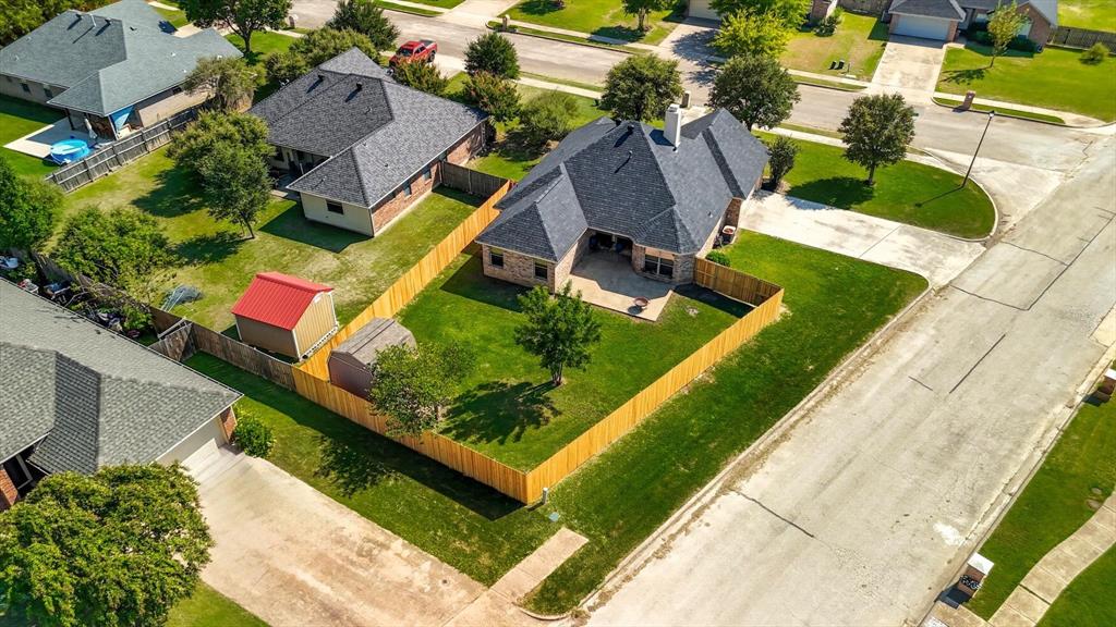 100 Turtle Dove Krum, TX 76249 - Photo 39 of 40 an aerial view of a house