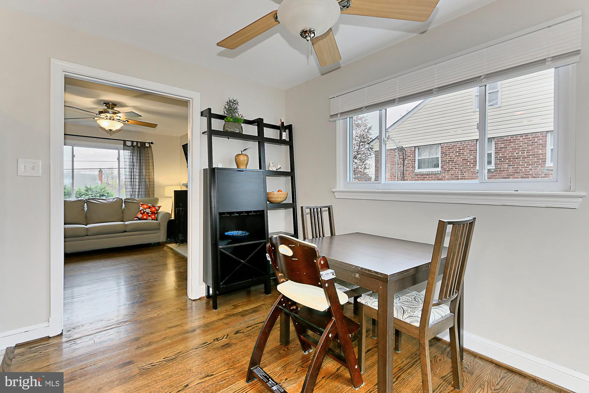 5906 Craig Street Springfield, VA 22150 - Photo 11 of 54 Dining room has ceiling fan with light