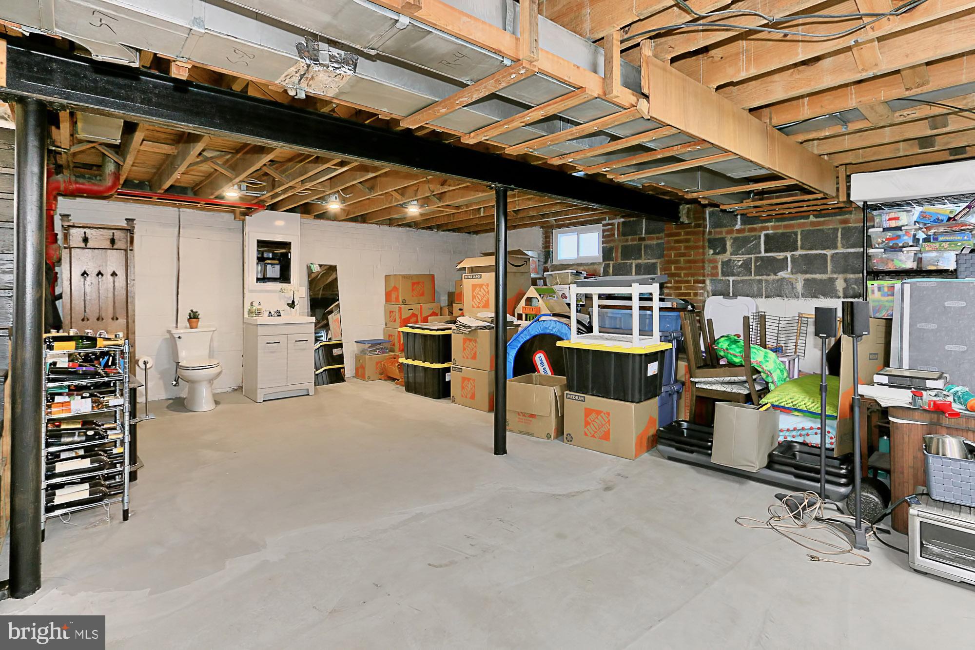 5906 Craig Street Springfield, VA 22150 - Photo 26 of 54 Huge unfinished basement