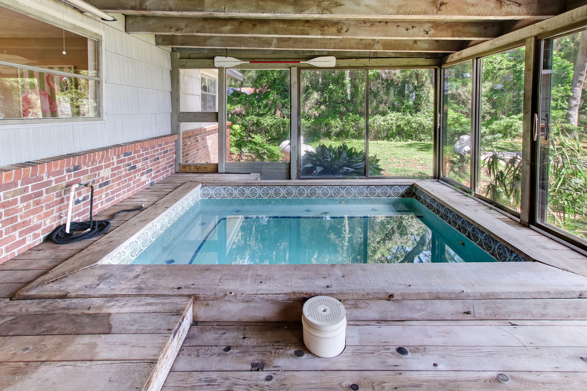 3427 Westover Road Orange Park, FL 32003 - Photo 12 of 94 Hot tub in Covered porch on the river