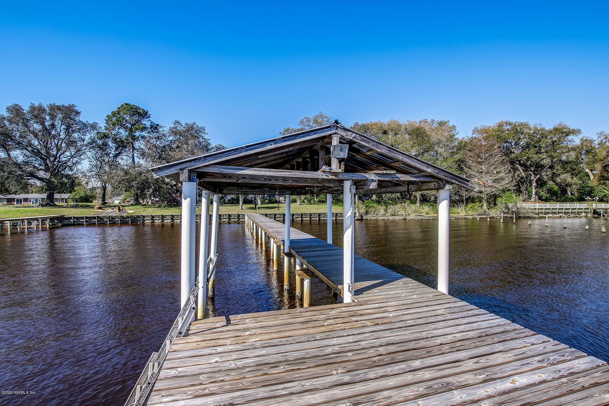 3427 Westover Road Orange Park, FL 32003 - Photo 45 of 94 boat house and dock