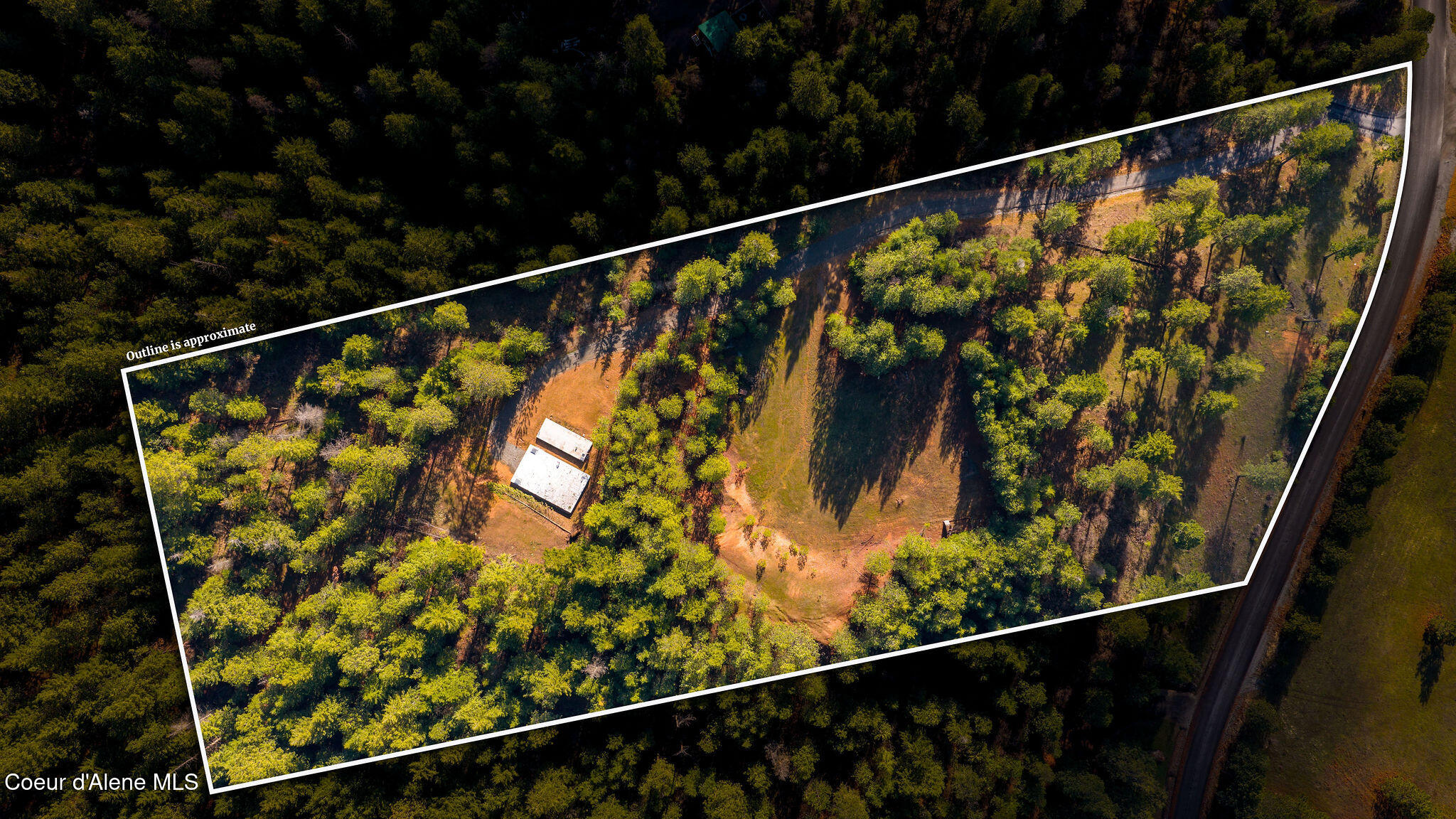 14058 South Carlin Bay Road Harrison, ID 83833 - Photo 1 of 29 DJI_20260325091631_0050_Doutlined