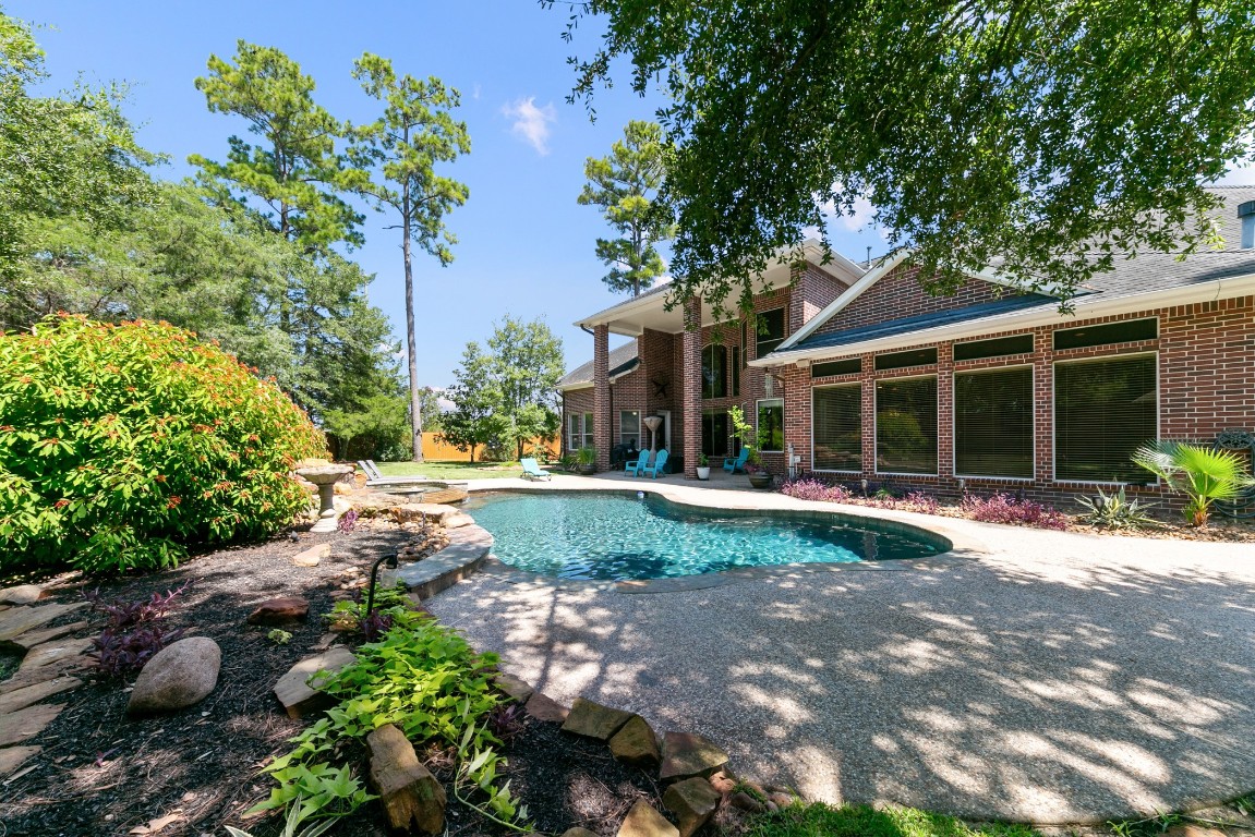 13915 Springmint Drive Cypress, TX 77429 - Photo 33 of 43 a view of a house with yard and tree s