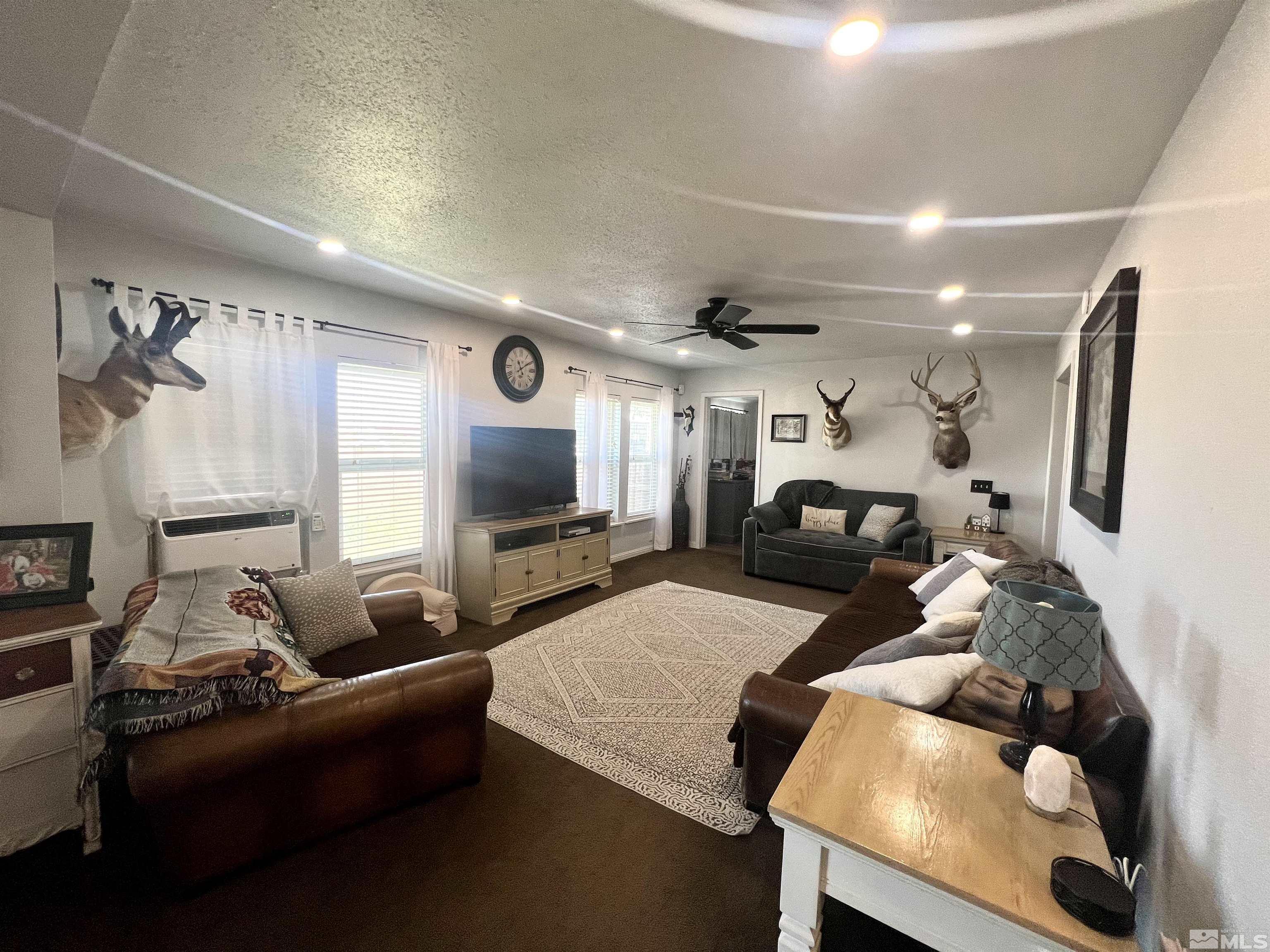 1405 South Meridian Road Lovelock, NV 89419 - Photo 28 of 39 a living room with furniture and a flat screen tv