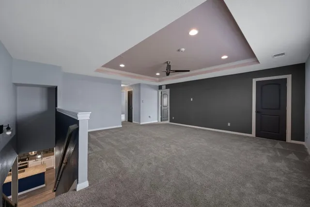 a view of empty room