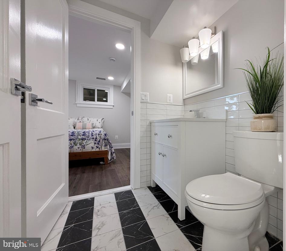 309 Rittenhouse Street Northwest Washington, DC 20011 - Photo 36 of 46 Lower level bathroom