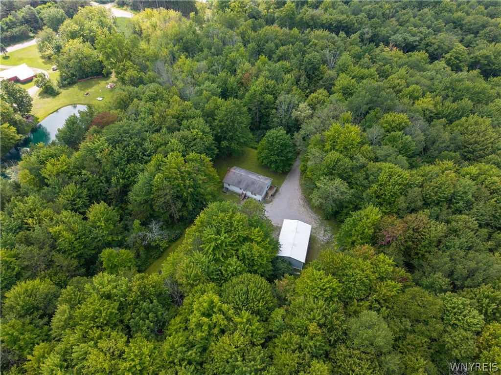 637 Burroughs Road Bennington, NY 14011 - Photo 13 of 50 Drone Property View