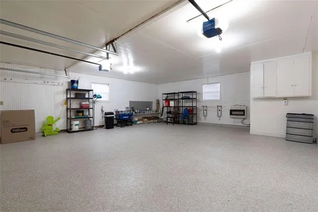 a view of a storage & utility room with stuff