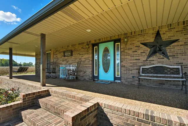 a outdoor space with chairs