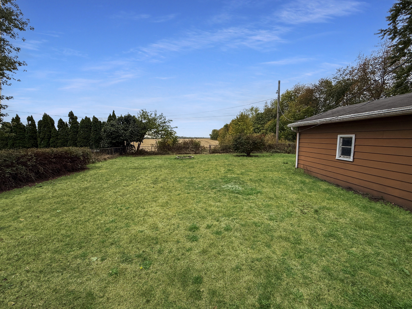 509 Broadmeadow Road Rantoul, IL 61866 - Photo 18 of 18 a view of a backyard with a garden