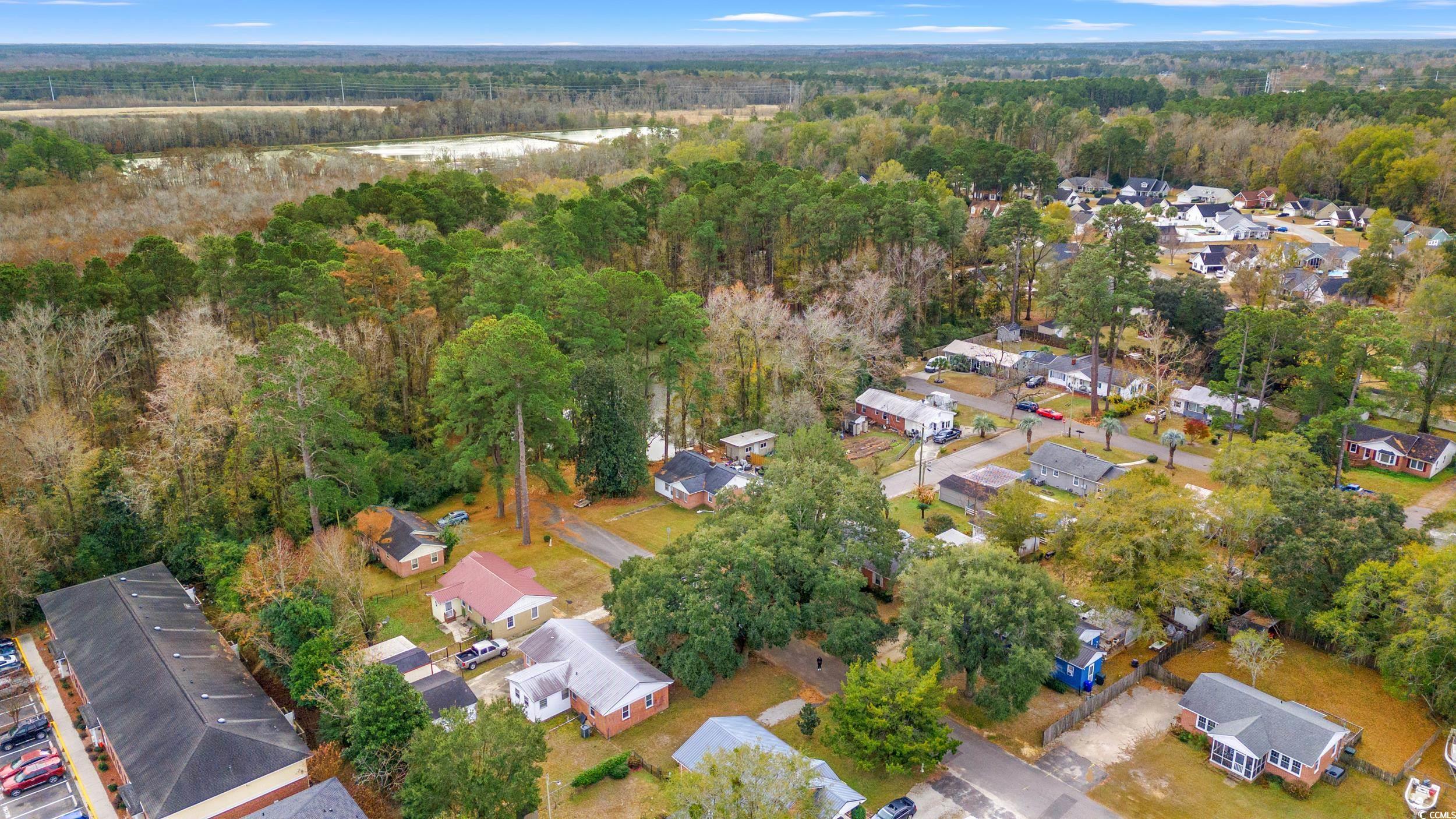 324 Edgewood Circle Conway, SC 29527 - Photo 29 of 31 Aerial overview of property's location with nearby suburban area