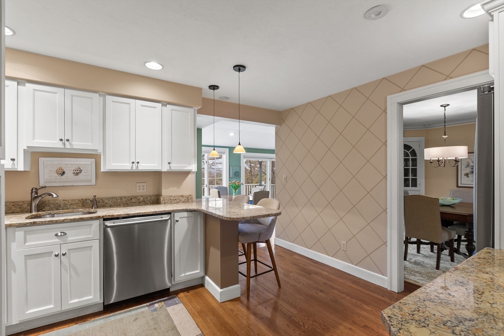 29 Allen Road Winchester, MA 01890 - Photo 15 of 42 a kitchen with a sink a cabinets and window