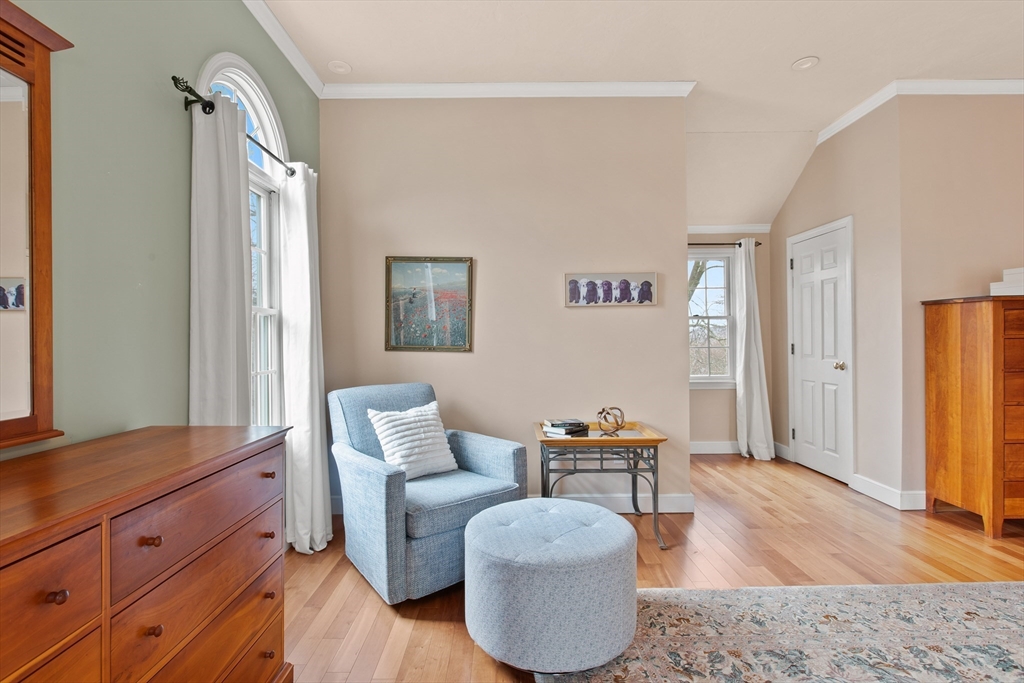 29 Allen Road Winchester, MA 01890 - Photo 27 of 42 a living room with furniture and wooden floor