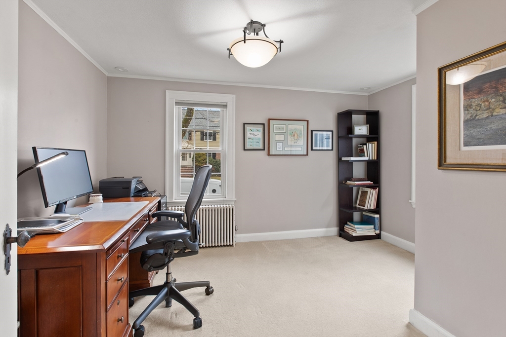 29 Allen Road Winchester, MA 01890 - Photo 35 of 42 a view of a workspace with furniture and a window