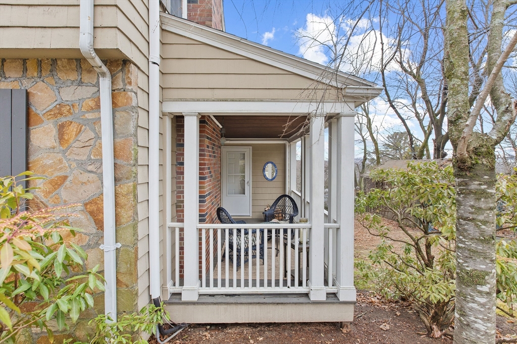 29 Allen Road Winchester, MA 01890 - Photo 6 of 42 a view of a porch with a small yard