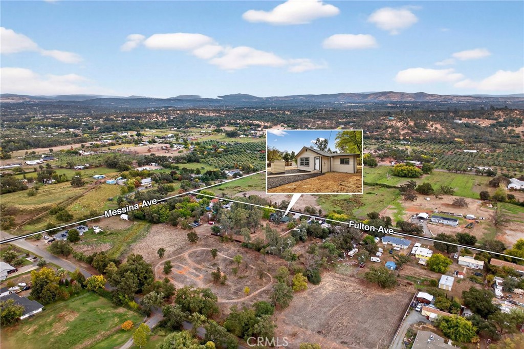 7040 Fulton Avenue Palermo, CA 95968 - Photo 51 of 53 an aerial view of residential houses with outdoor space and trees