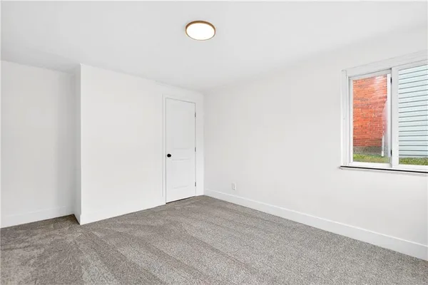 a view of empty room