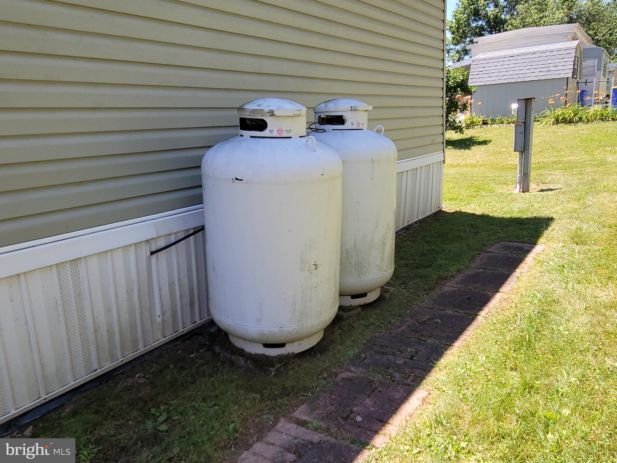 193 Shawnee Avenue Dover, PA 17315 - Photo 18 of 20 a view of a backyard with table and chairs