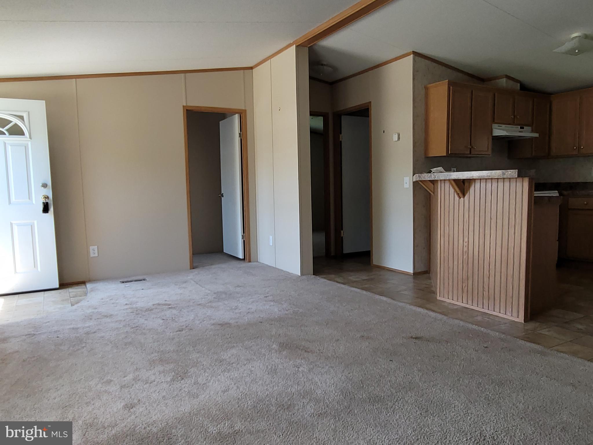 193 Shawnee Avenue Dover, PA 17315 - Photo 5 of 20 a view of a kitchen with a refrigerator cabinets and a sink