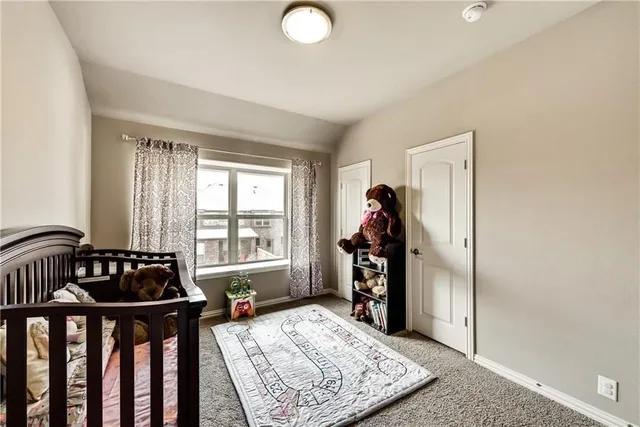 a very nice looking room with a large window