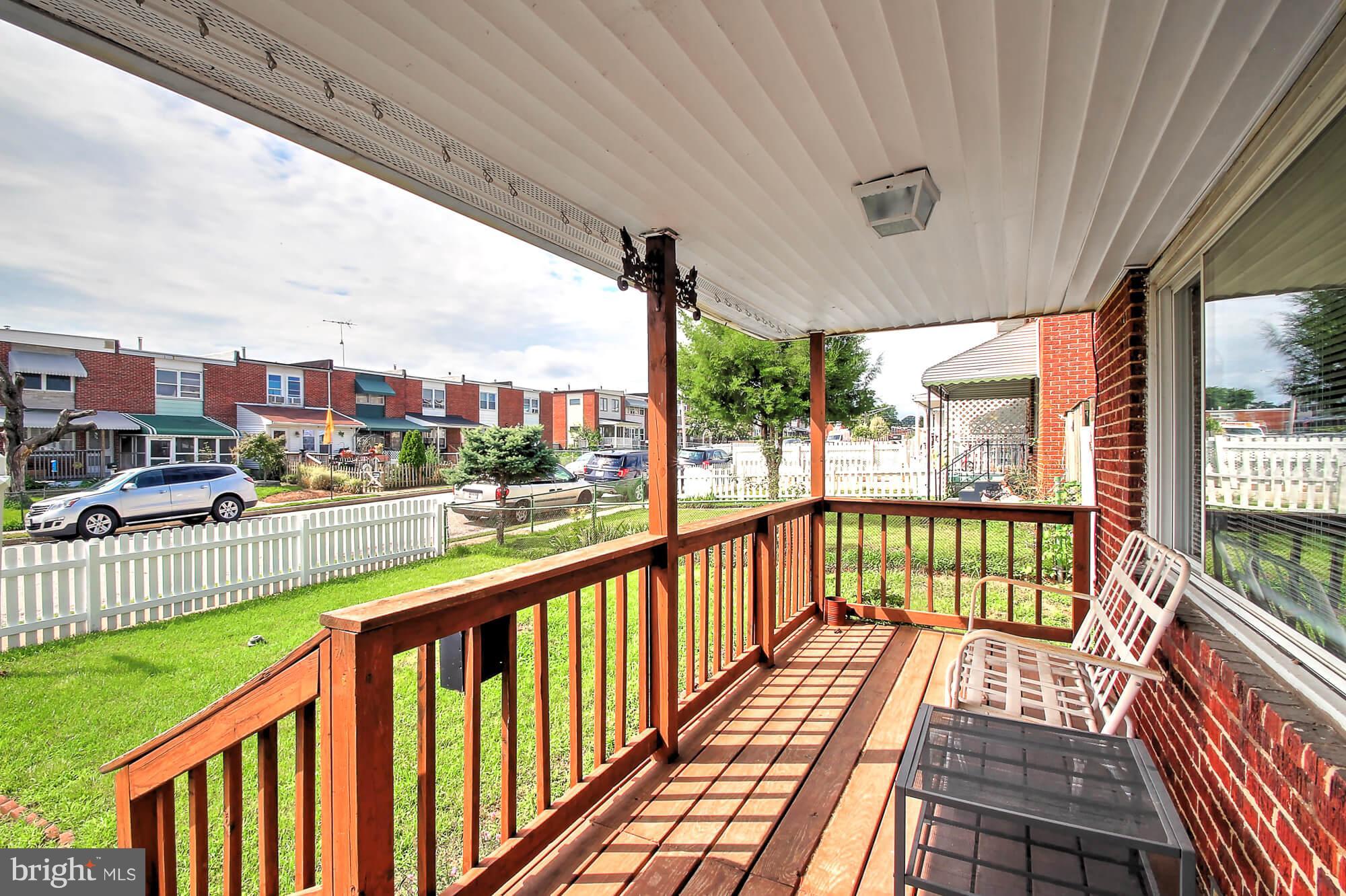 8036 Wynbrook Road Baltimore, MD 21224 - Photo 25 of 30 a view of city from a balcony