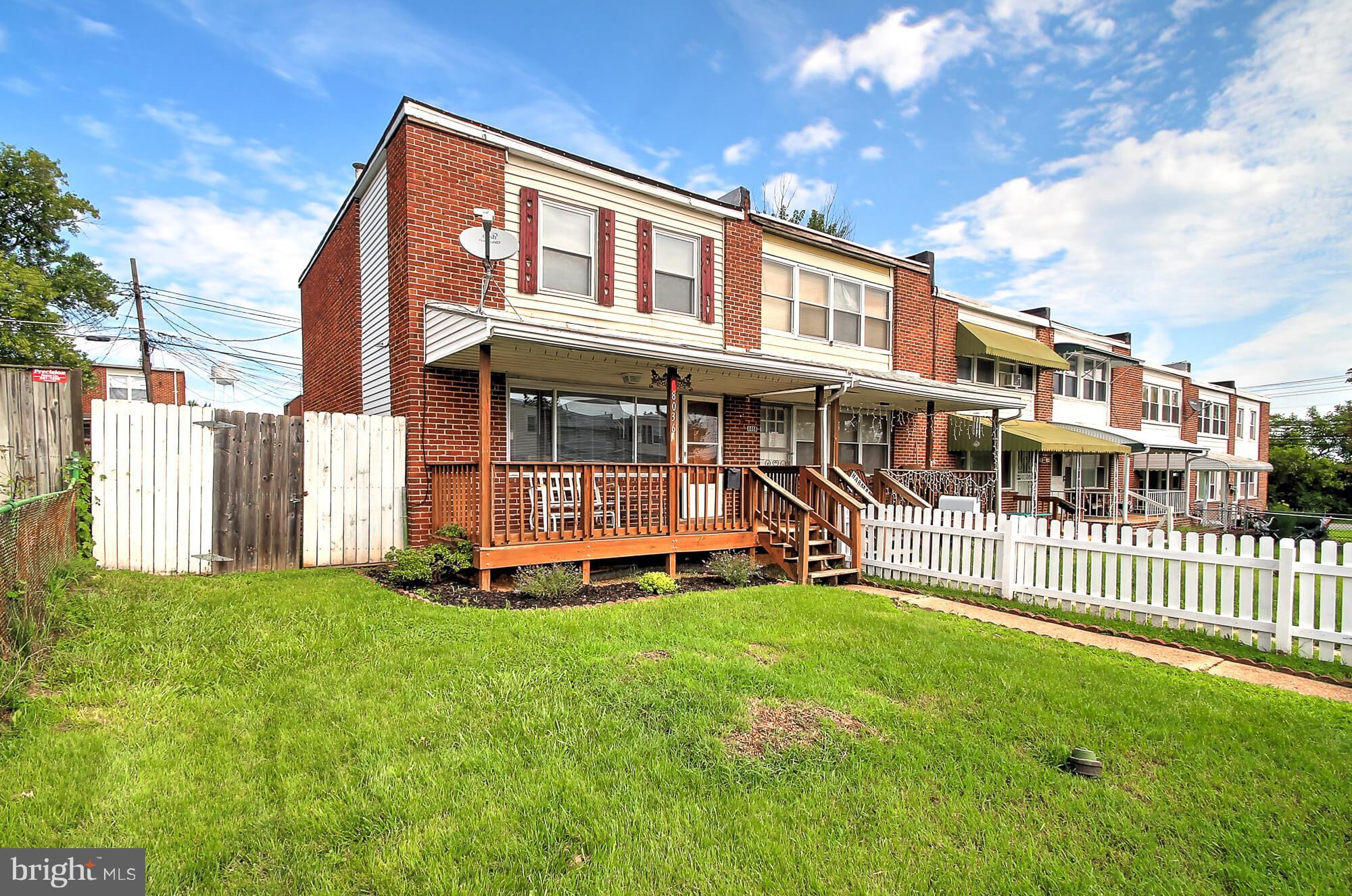 8036 Wynbrook Road Baltimore, MD 21224 - Photo 28 of 30 a view of front of house with a yard