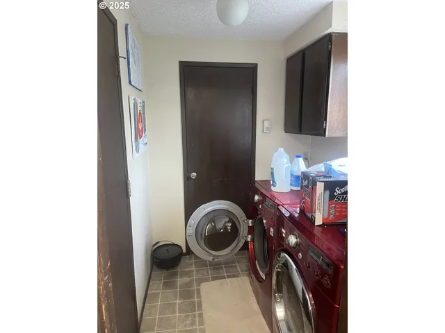 a close view of utility room